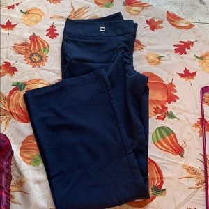 Navy blue dress pants